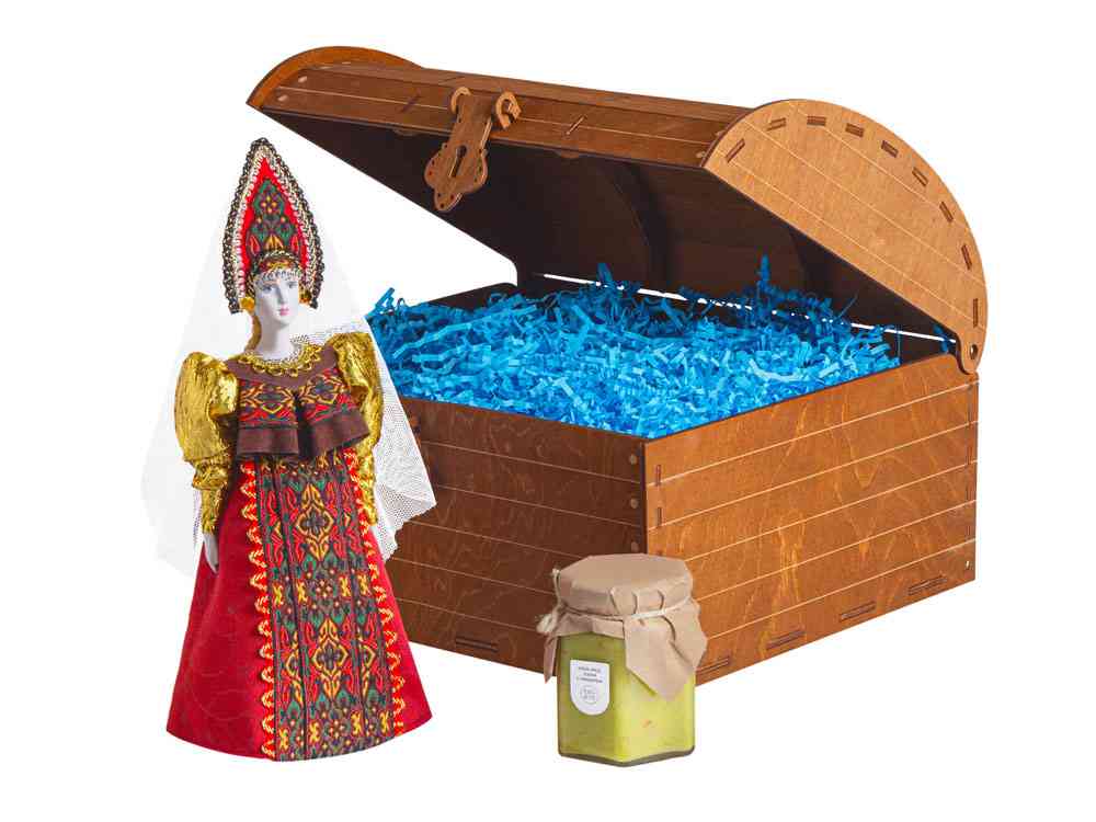 Подарочный&nbsp;набор:&nbsp;кукла фарфоровая,&nbsp;крем-мёд с лаймом и имбирем - 3