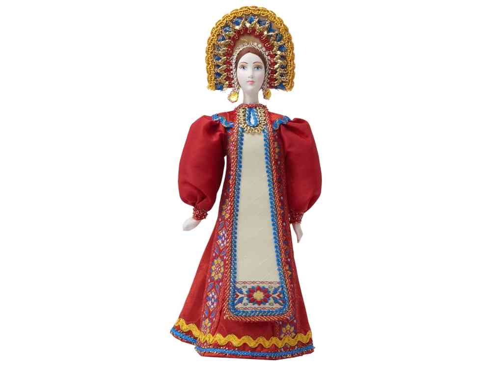 Подарочный&nbsp;набор:&nbsp;кукла фарфоровая,&nbsp;крем-мёд с лаймом и имбирем - 9