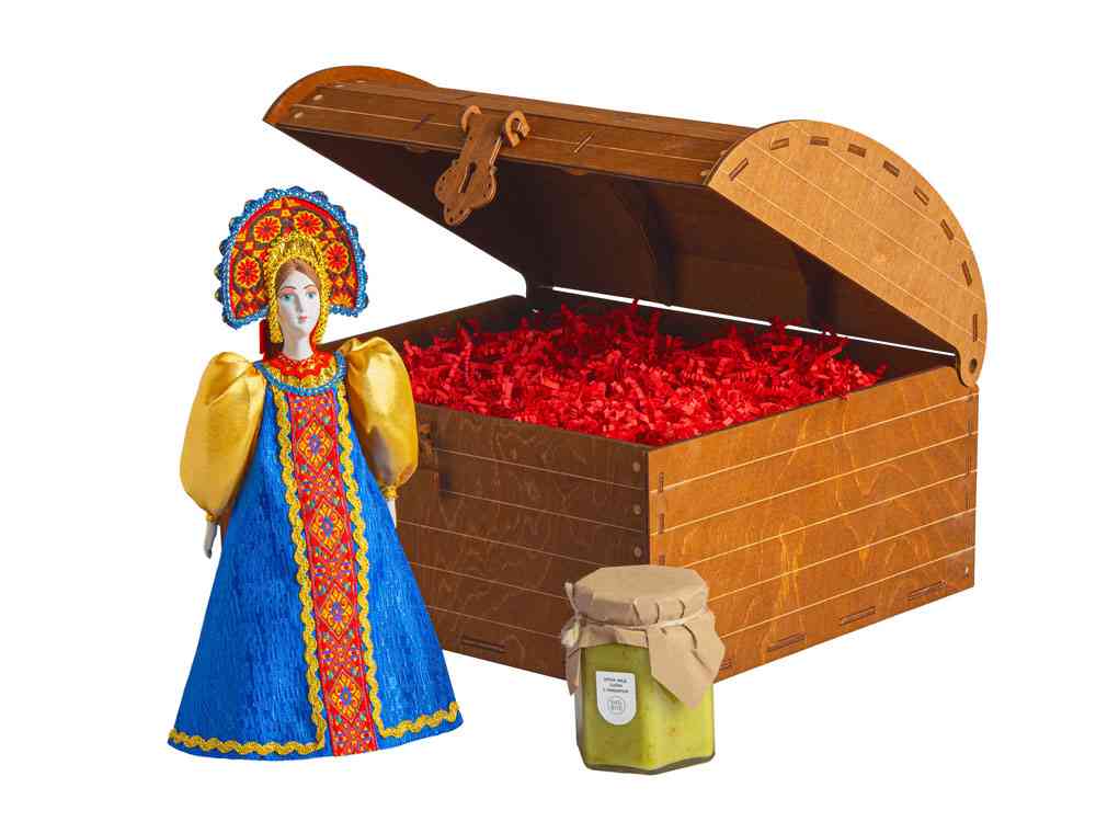 Подарочный&nbsp;набор:&nbsp;кукла фарфоровая,&nbsp;крем-мёд с лаймом и имбирем - 2