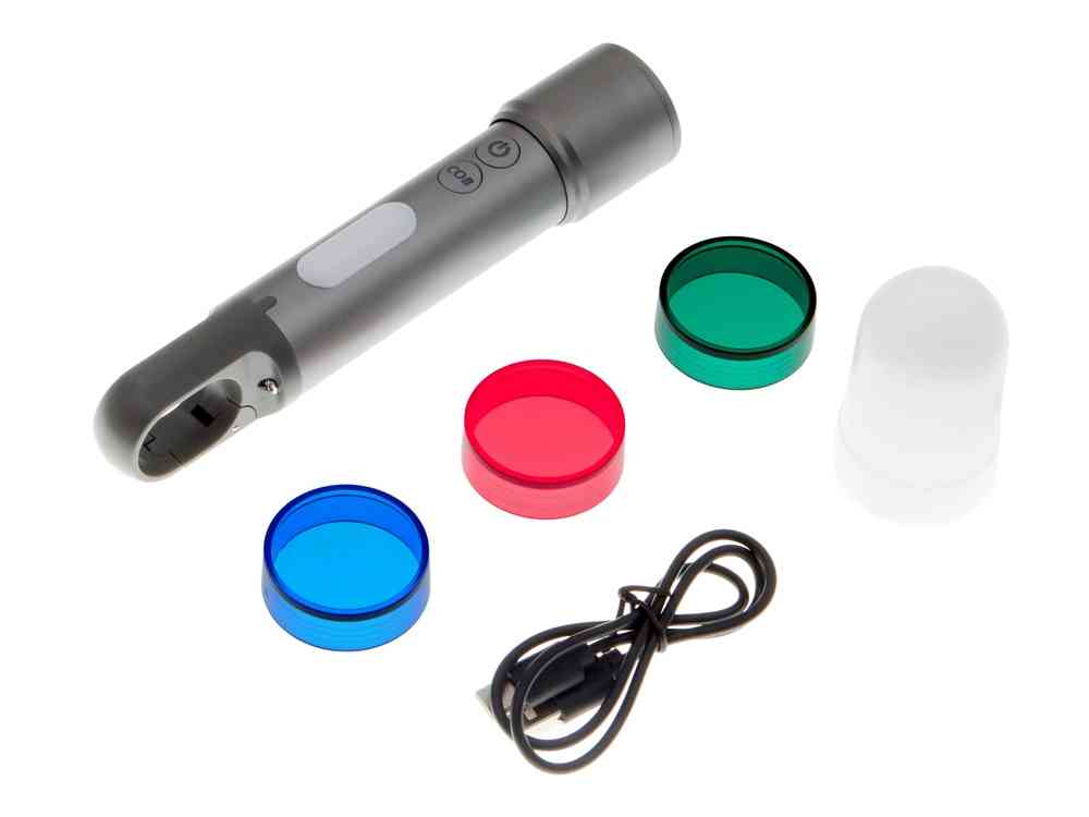 Фонарь аккумуляторный с регулируемым фокусом Vortez, 9 режимов, 650 Лм - 8