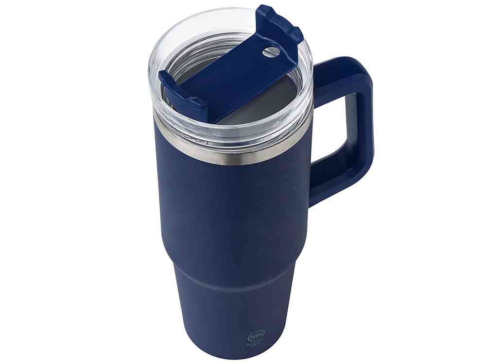 Термокружка KRANSTON с трубочкой и поворотной крышкой, 850 мл - 6