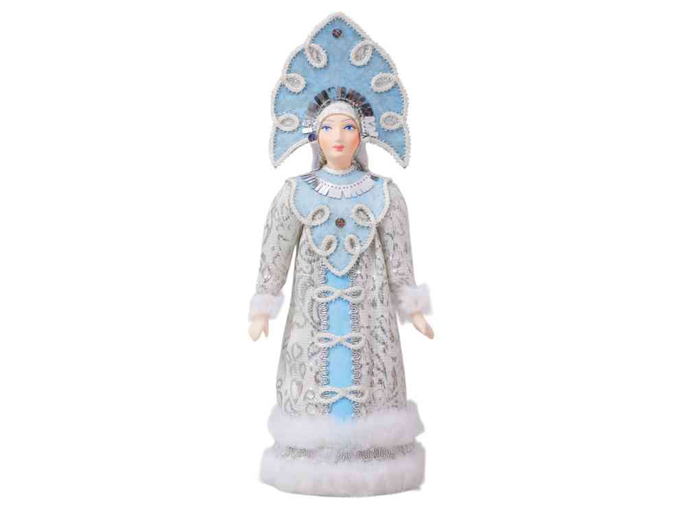 Подарочный&nbsp;набор:&nbsp;кукла фарфоровая,&nbsp;плед флисовый - 6