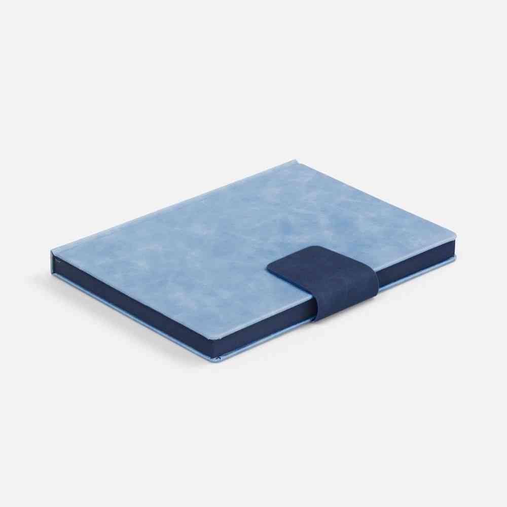 Ежедневник Grande Strap на заказ, датированный, голубой