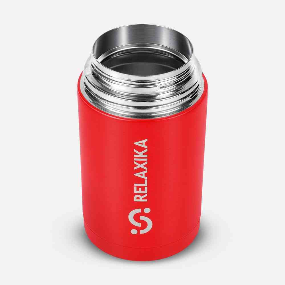Термос для еды Relaxika 1000, красный - 4