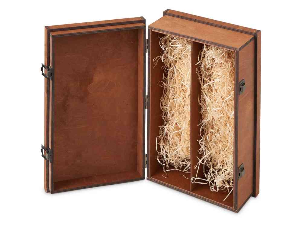 Подарочная коробка для двух бутылок «Cotes de Toul»