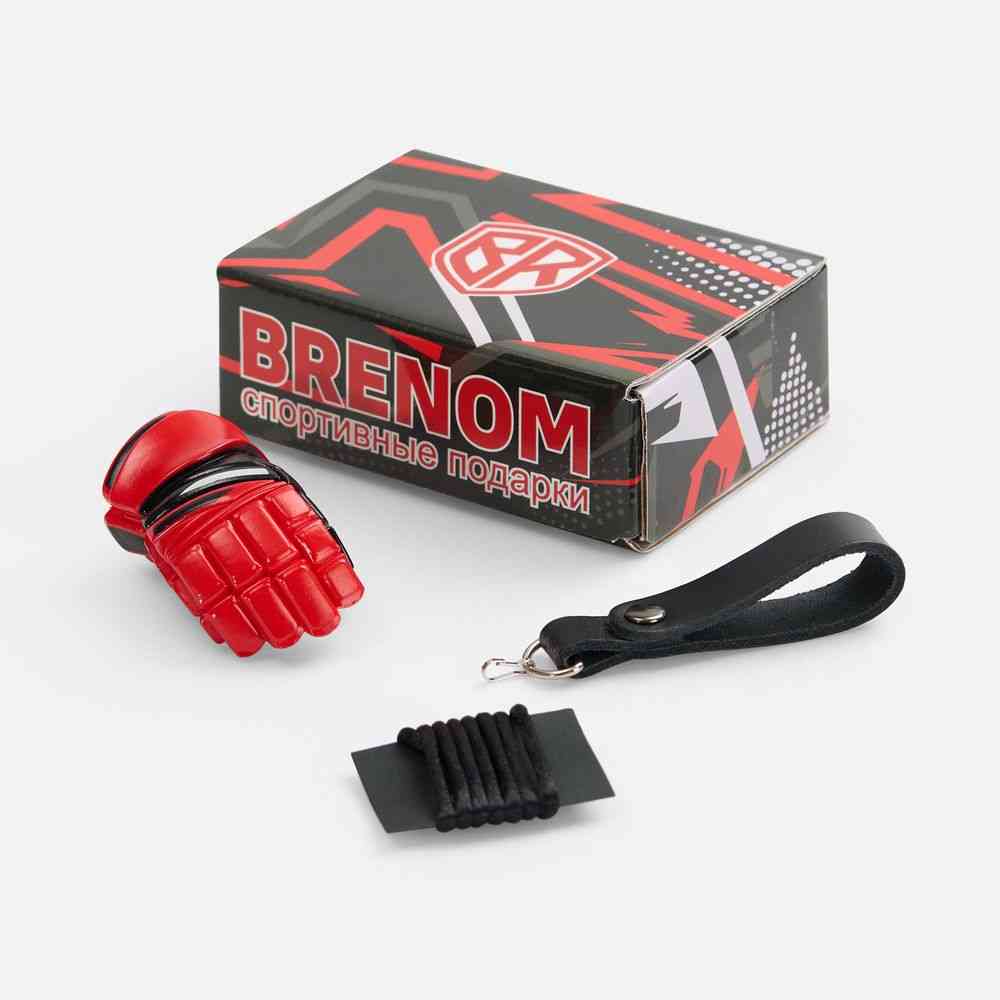 Брелок &laquo;Хоккейная перчатка&raquo;, красный - 6