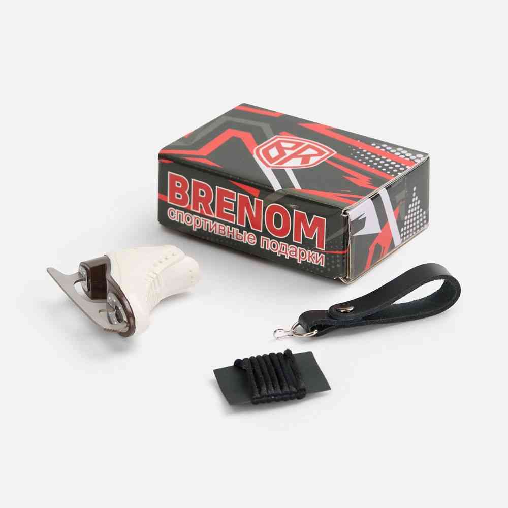 Брелок &laquo;Фигурный конек&raquo;, белый - 6