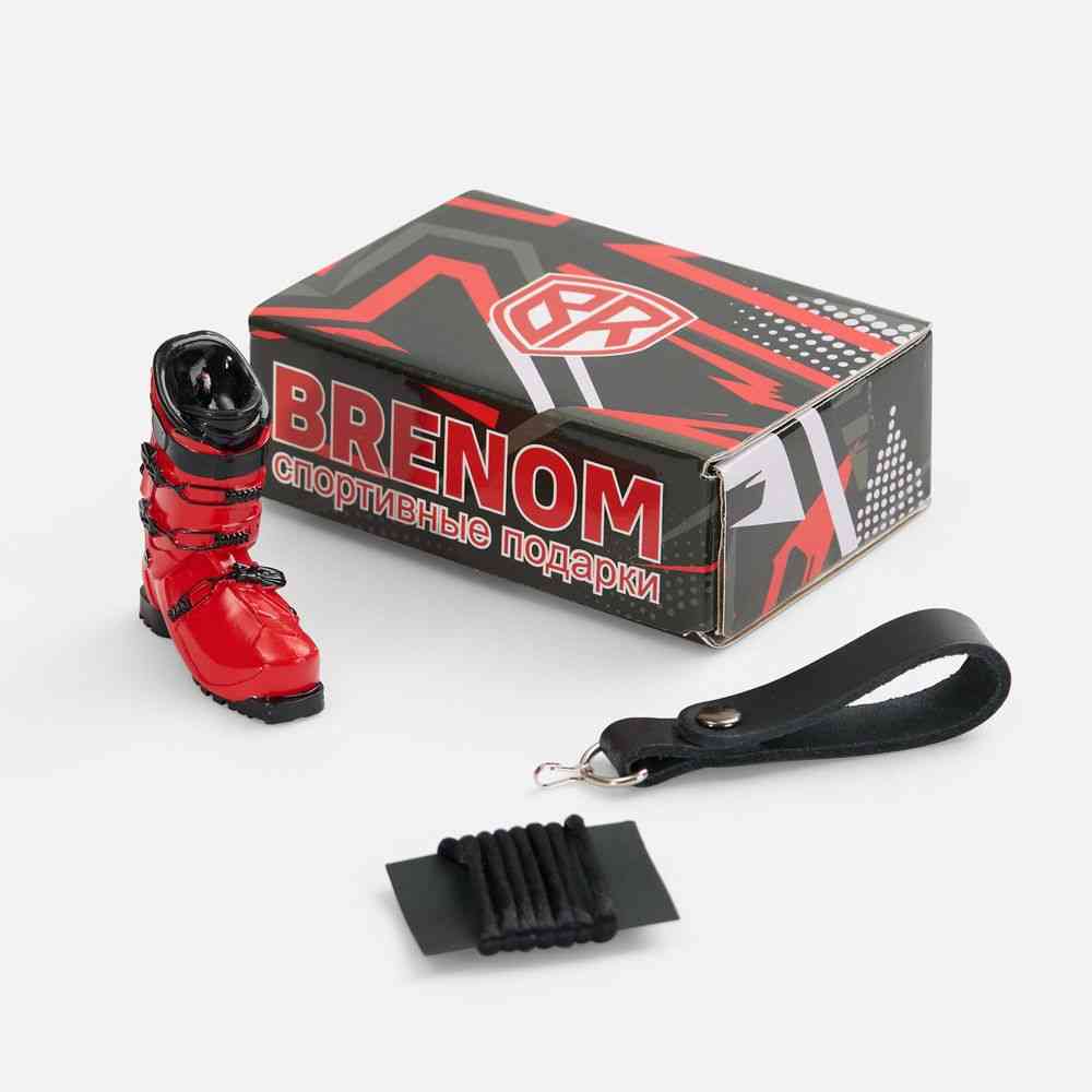 Брелок &laquo;Горнолыжный ботинок&raquo;, красный - 6