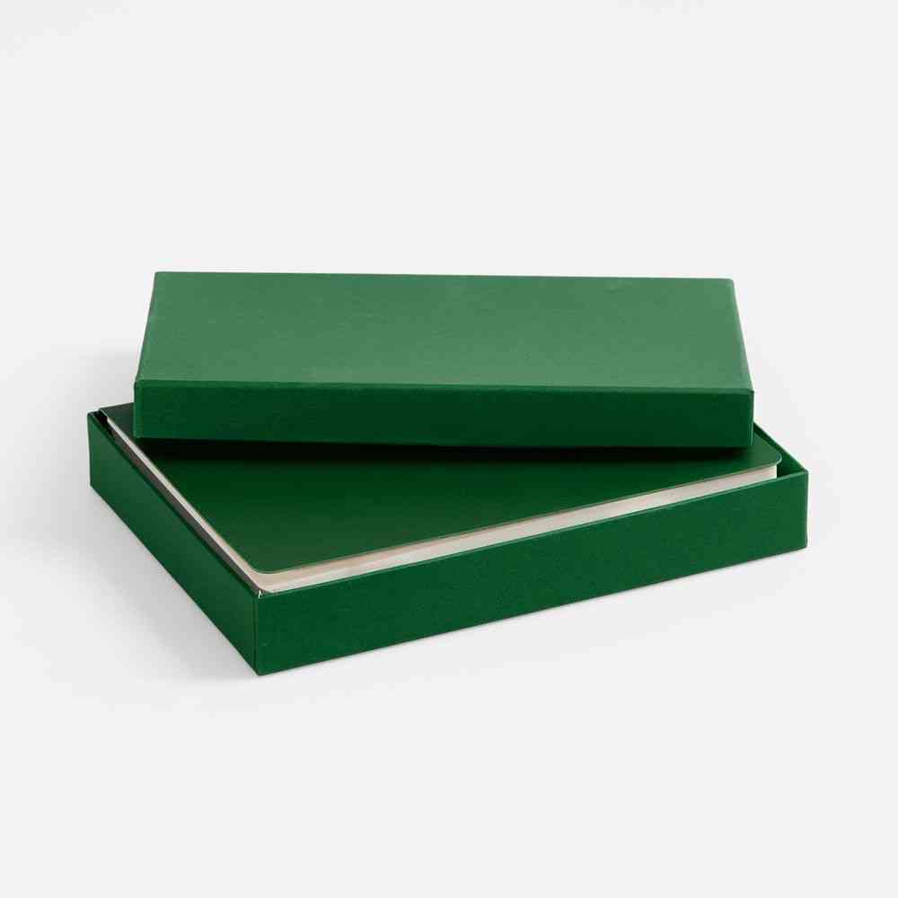 Коробка под ежедневник Startpoint, зеленая - 3