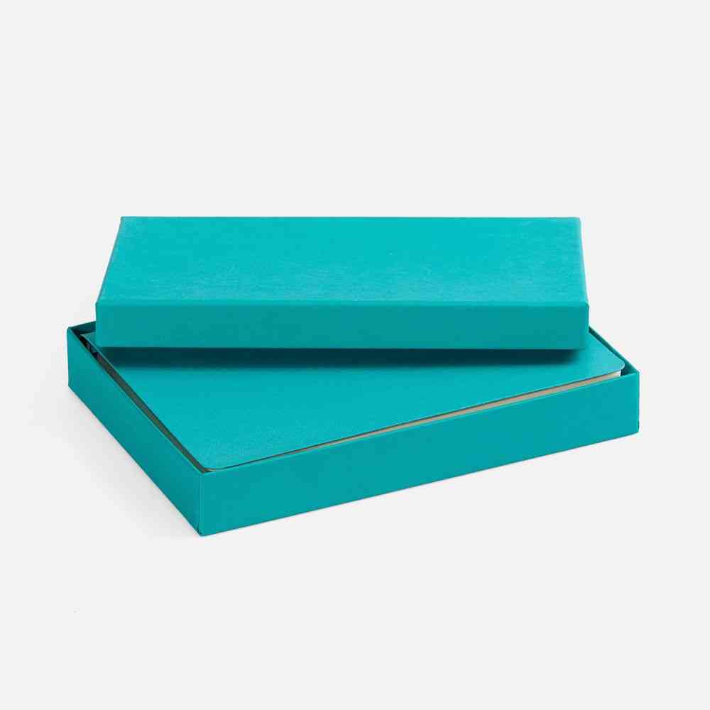 Коробка под ежедневник Startpoint, бирюзовая - 3