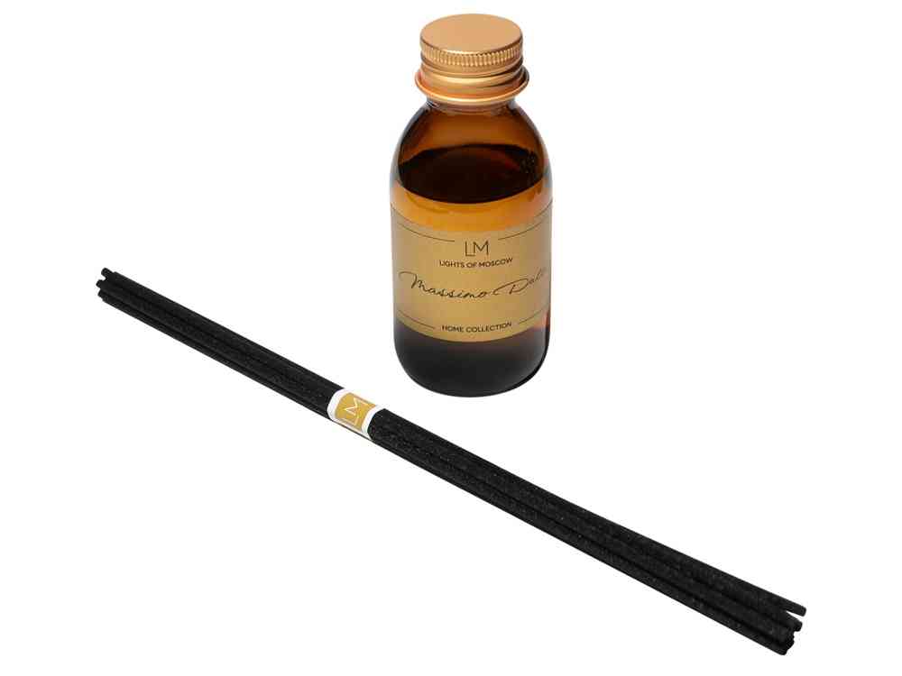 Ароматический диффузор с палочками, Массимо: сандал и ваниль, мускус, 100 мл - 3