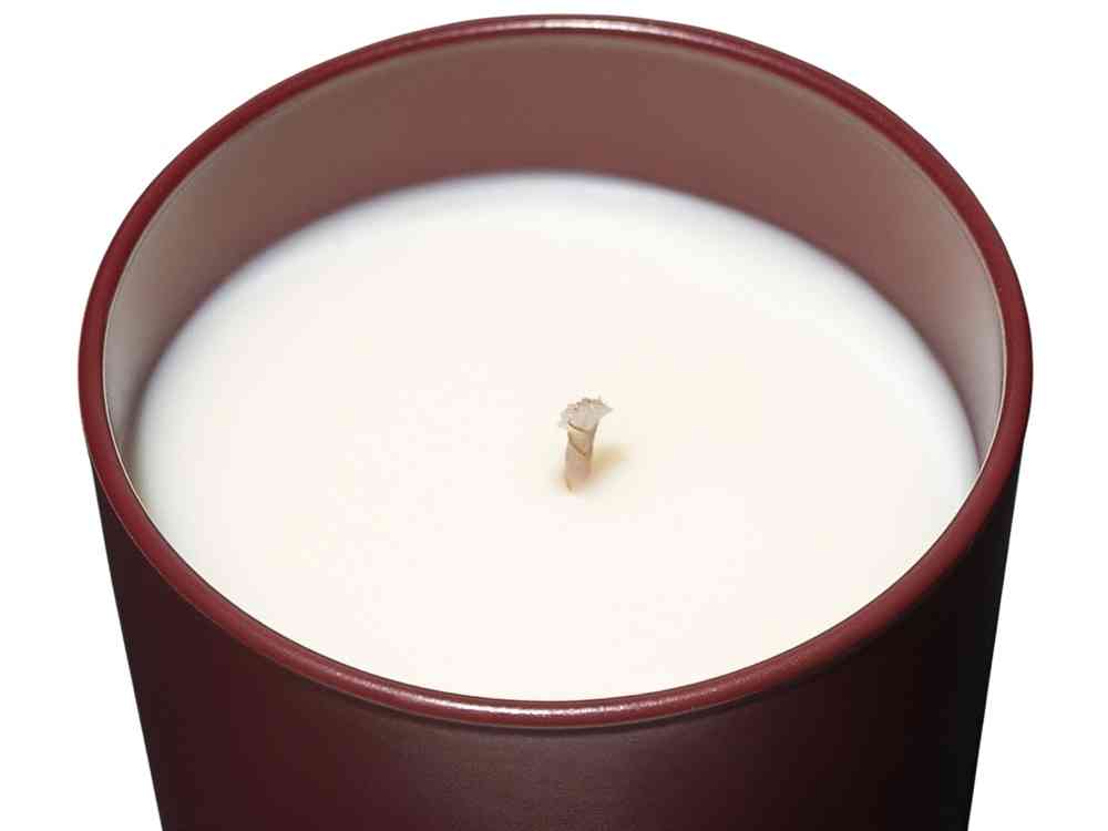 Ароматическая свеча в бордовом стакане Sunset, коллекция Exclusive, 250 мл - 3