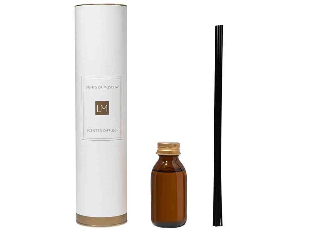 Ароматический диффузор с палочками, Баккарат: жасмин и миндаль, амбра, 100 мл - 2