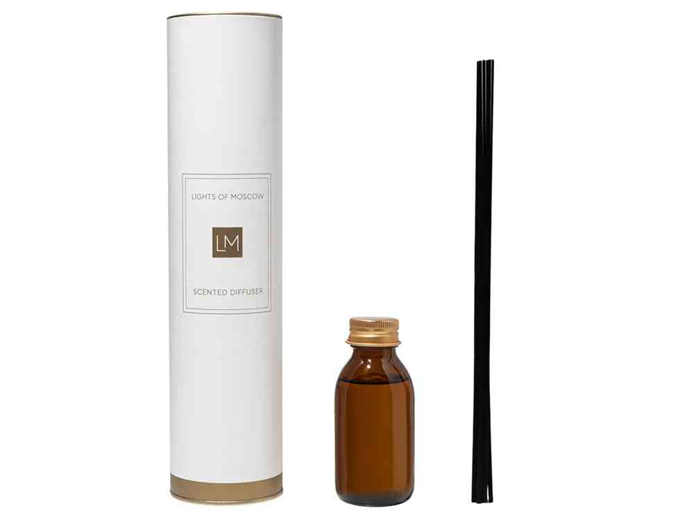 Ароматический диффузор с палочками, Массимо: сандал и ваниль, мускус, 100 мл - 2