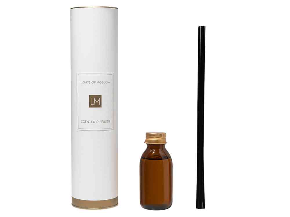 Ароматический диффузор с палочками, Милано: кардамон и перец, пачули, 100 мл - 2