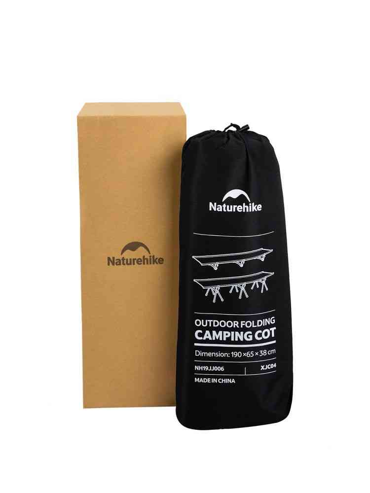 Раскладушка туристическая XJC04, черная - 8