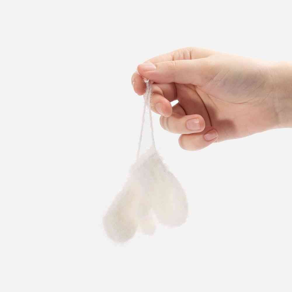 Подвеска на елку &laquo;Вьюжка&raquo;, варежки, белая - 2