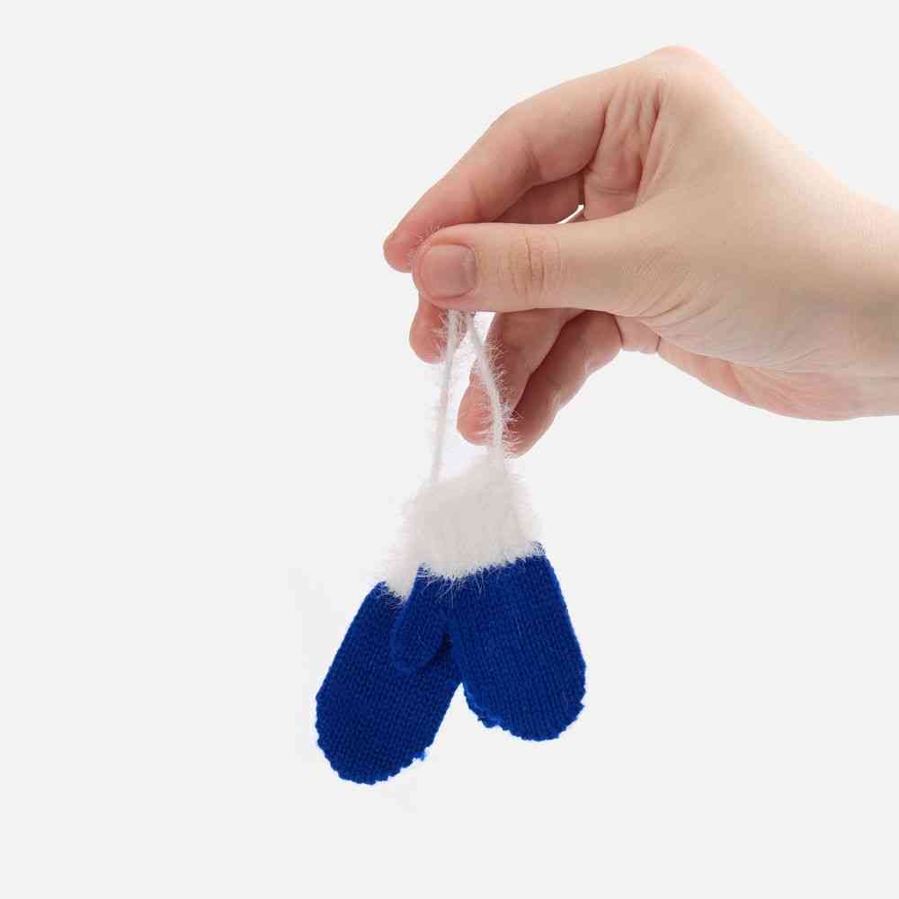 Подвеска на елку &laquo;Вьюжка&raquo;, варежки, синяя - 2