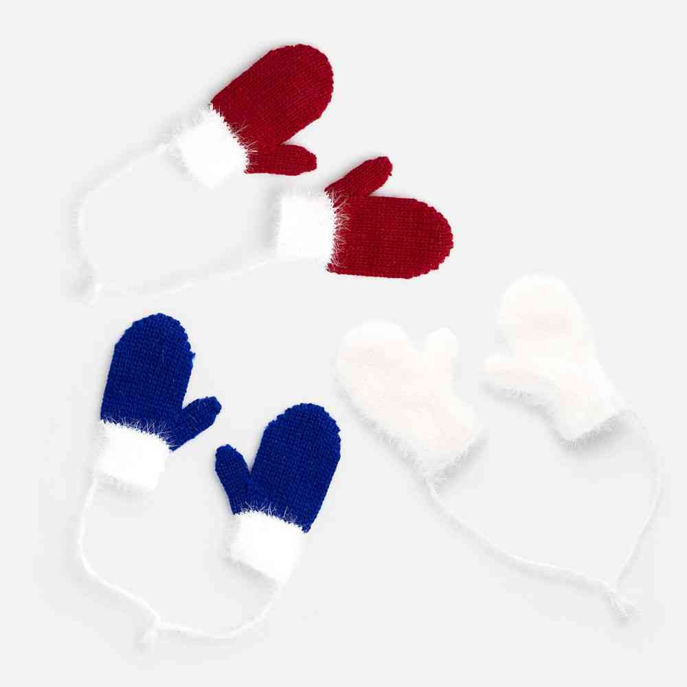 Подвеска на елку &laquo;Вьюжка&raquo;, варежки, синяя - 4