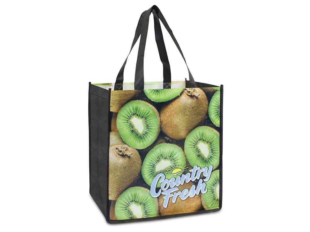 Сумка из нетканого материала PET с возможностью полноцветной печати - 2