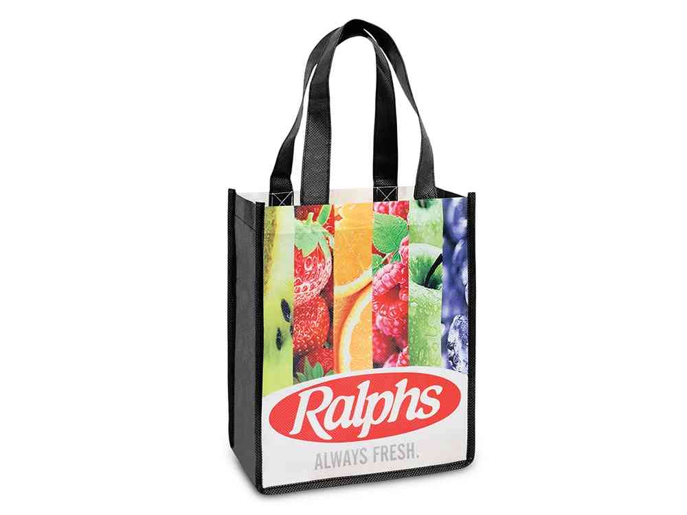 Сумка из нетканого материала PET с возможностью полноцветной печати - 2