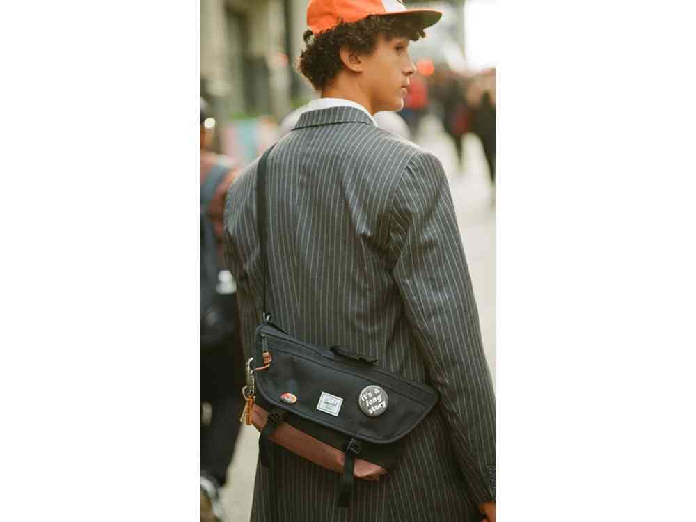 Herschel Cove сумка-мессенджер из переработанного материала - 4