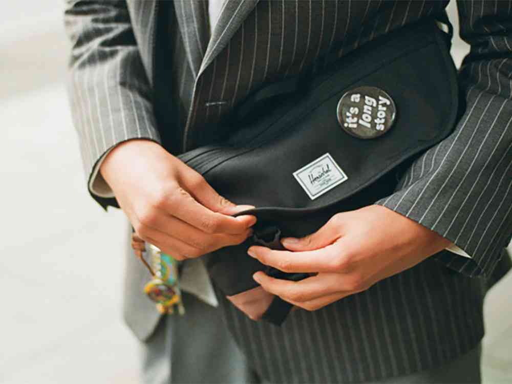 Herschel Cove сумка-мессенджер из переработанного материала - 5