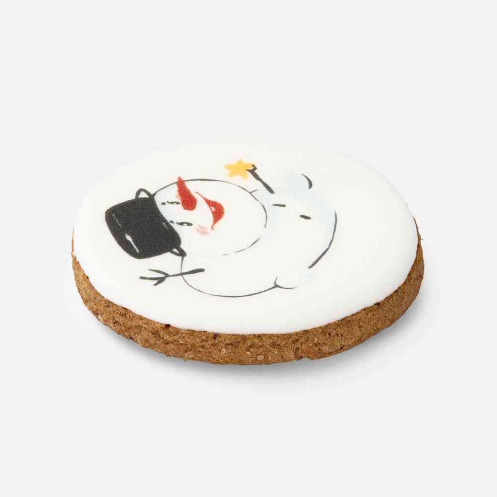 Печенье имбирное «Снеговик» - 2