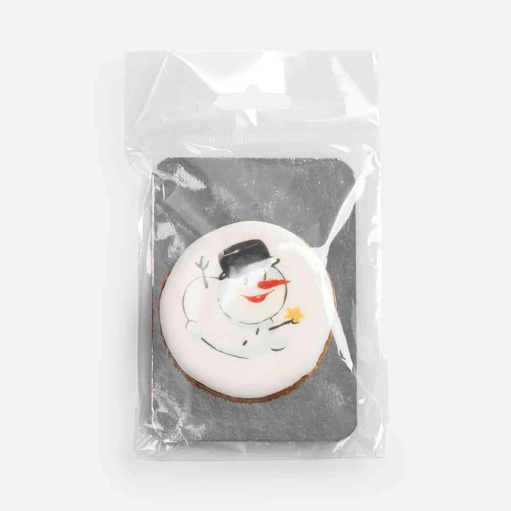 Печенье имбирное «Снеговик» - 3