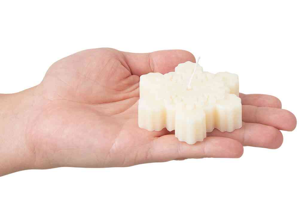 Свеча Снежинка - 5