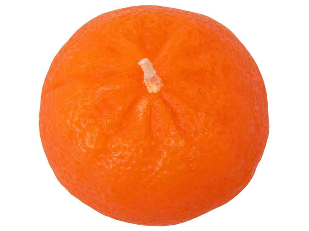 Набор свечей Мандарины в сетке, без аромата - 5