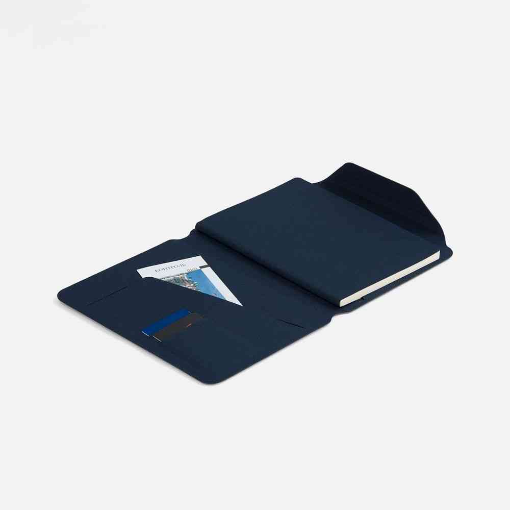 Папка с блокнотом Firmans Mini, синяя - 3