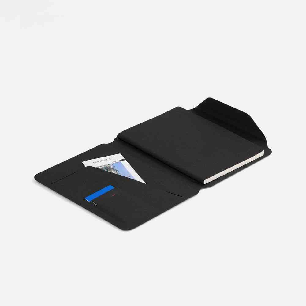 Папка с блокнотом Firmans Mini, черная - 3