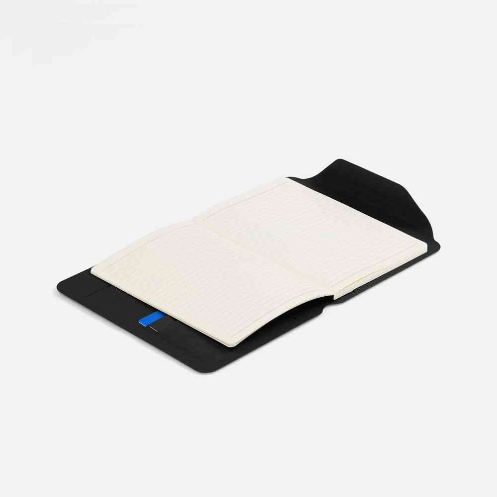 Папка с блокнотом Firmans Mini, черная - 5