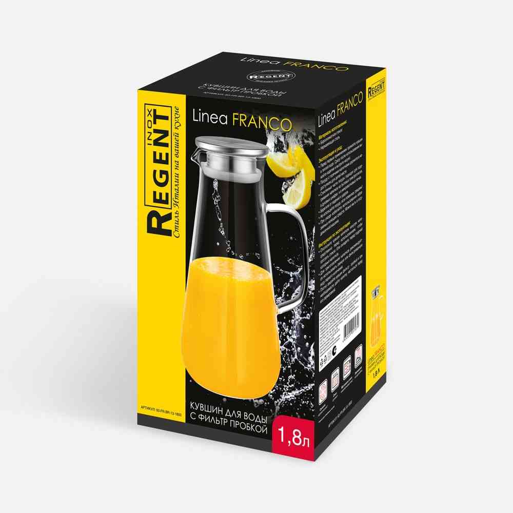 Кувшин с фильтр-пробкой Linea Franco - 4