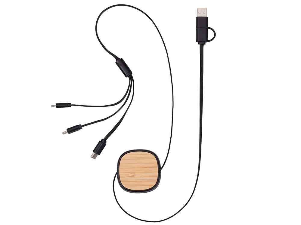 Универсальный кабель с ретрактором 3-в-1 Retrax - 4