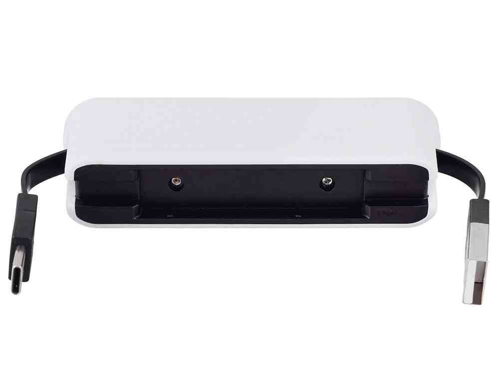 USB-хаб Hubix с коннектором 2-в-1 USB-C и USB-A, 2.0 - 4