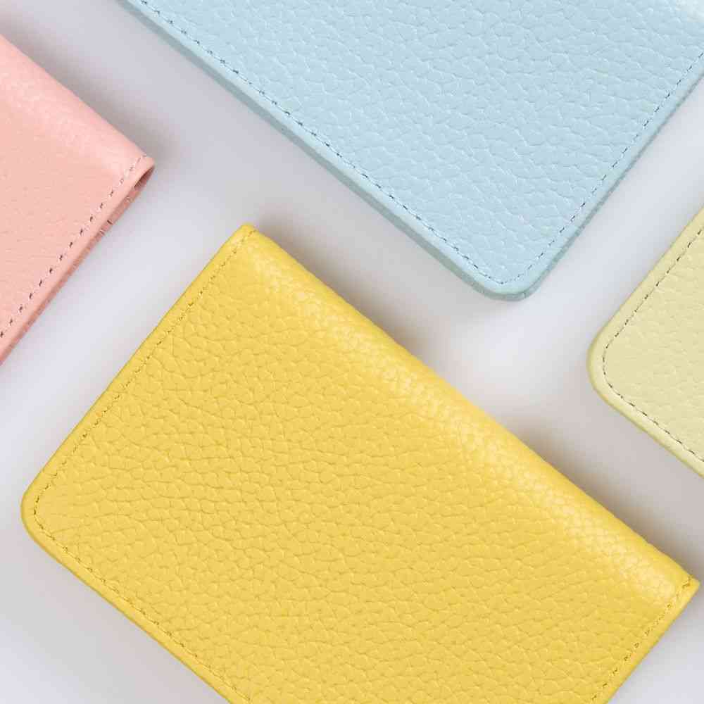 Футляр для визиток Unison, желтый - 7