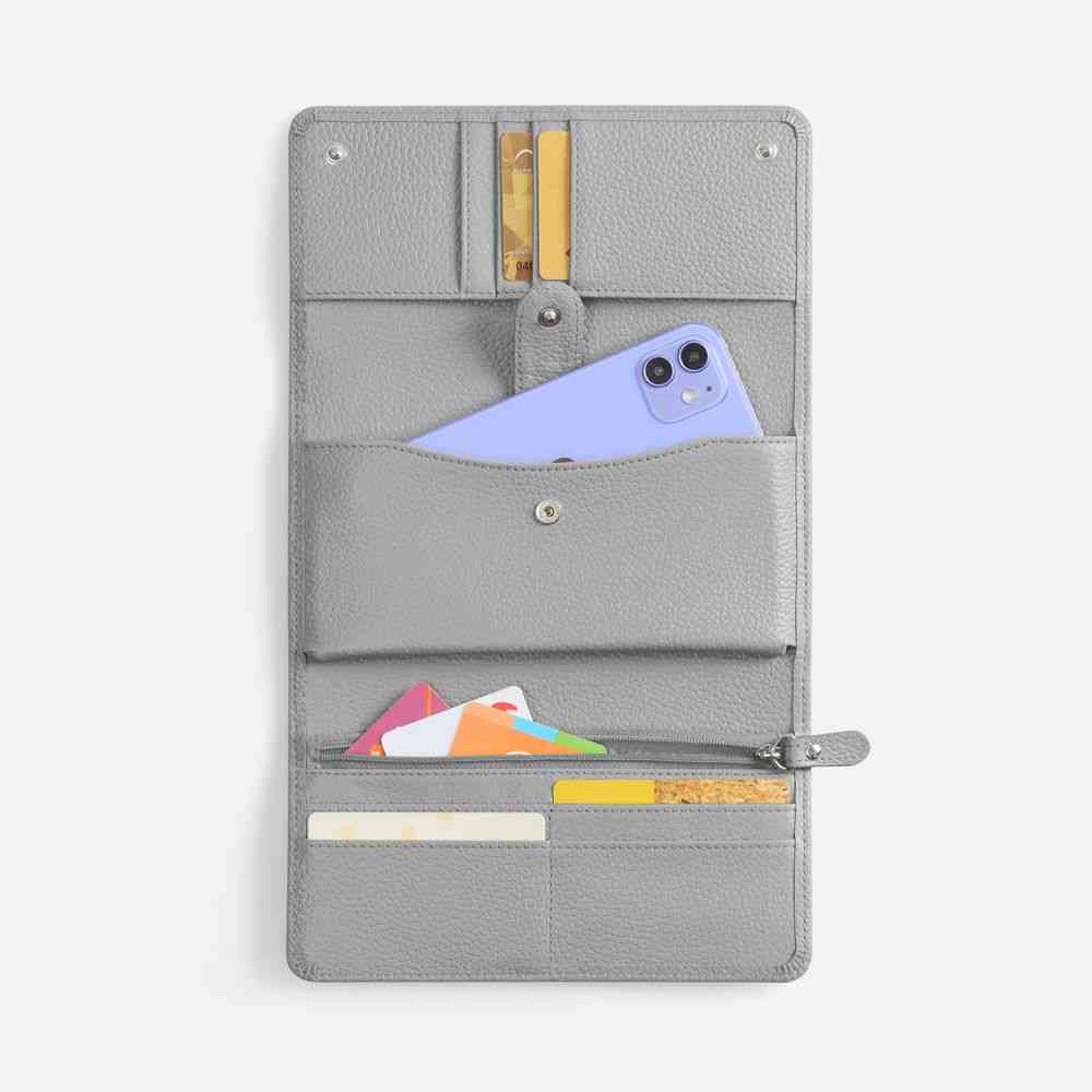 Клатч Unison, серый - 5