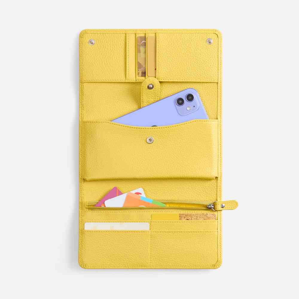 Клатч Unison, желтый - 5