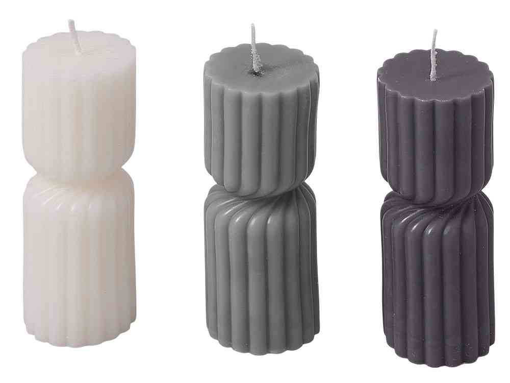 Набор свечей с гранями «Vela»