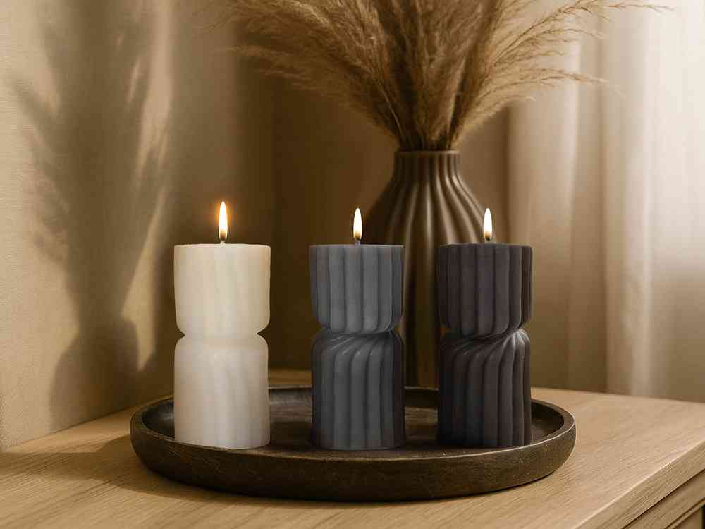 Набор свечей с гранями Vela - 21