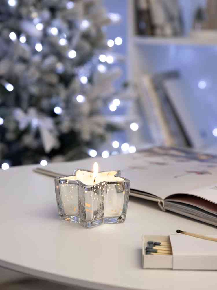 Свеча Wishlight, серебристая - 5