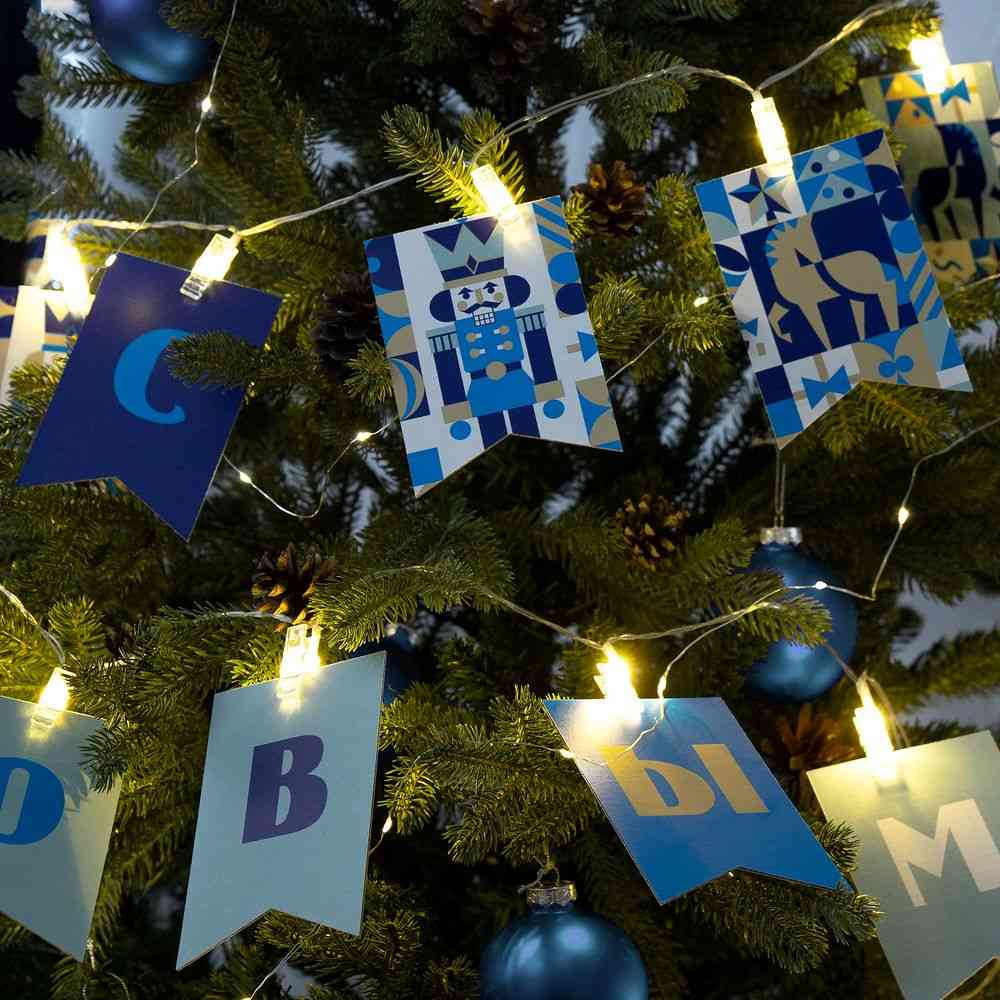 Гирлянда с прищепками Lumitale - 5