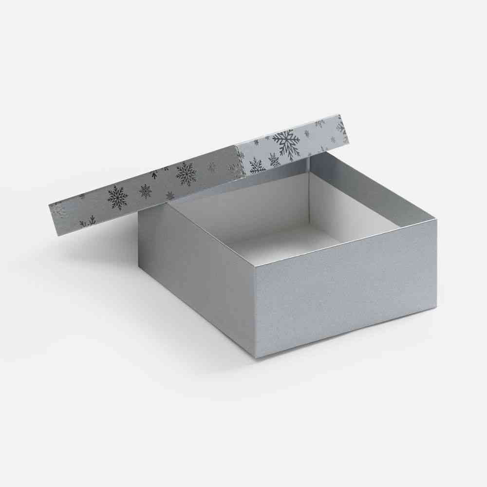 Коробка Wintry, серебристая - 2