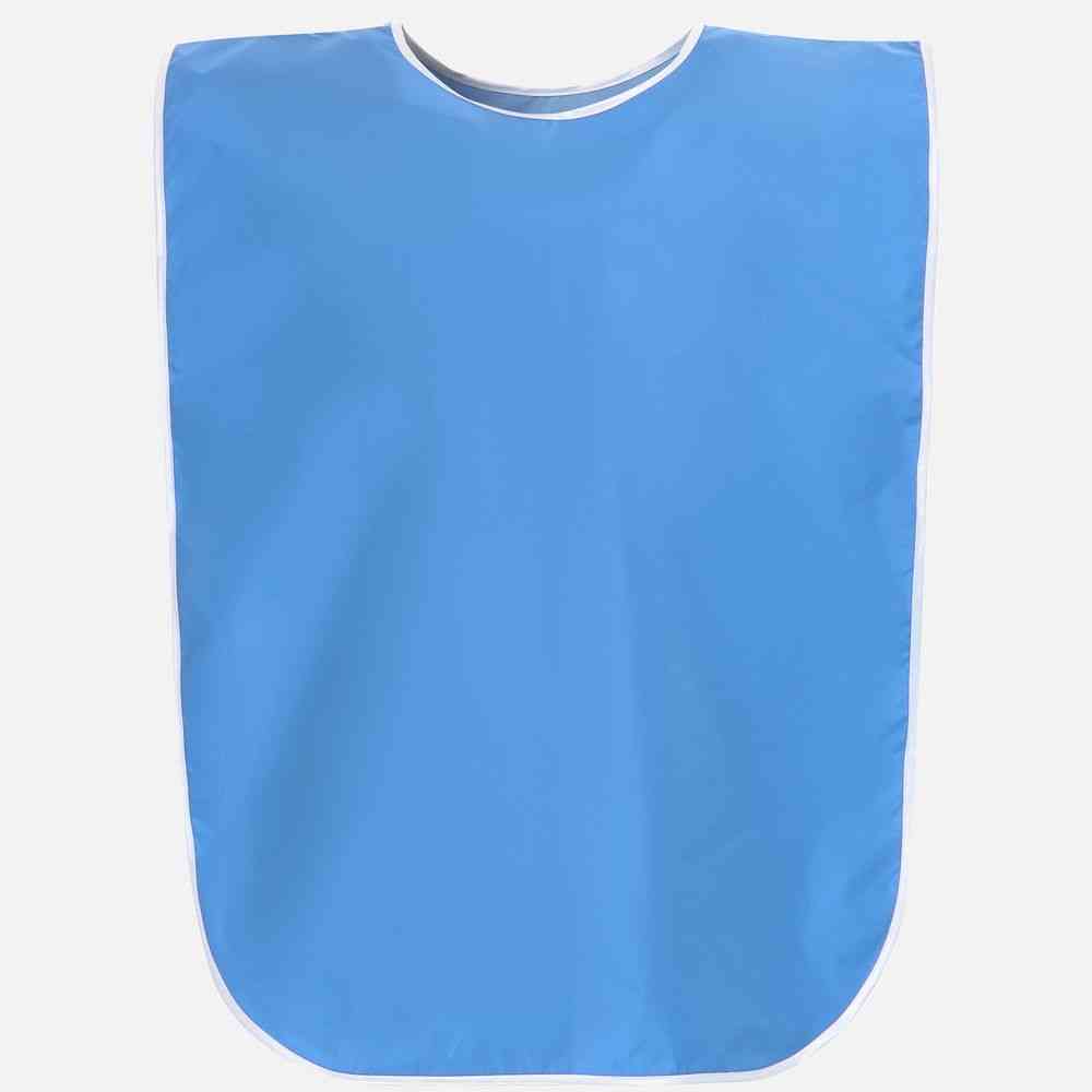 Манишка Member, голубая с белым