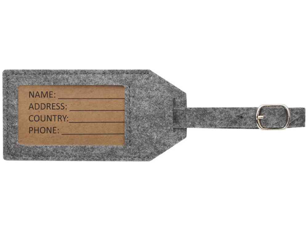 Багажная бирка из RPET-фетра Tie - 2
