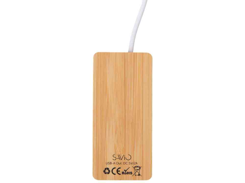 USB хаб с подсветкой лого Reedia S5, 3*USB, 1*Type C - 6