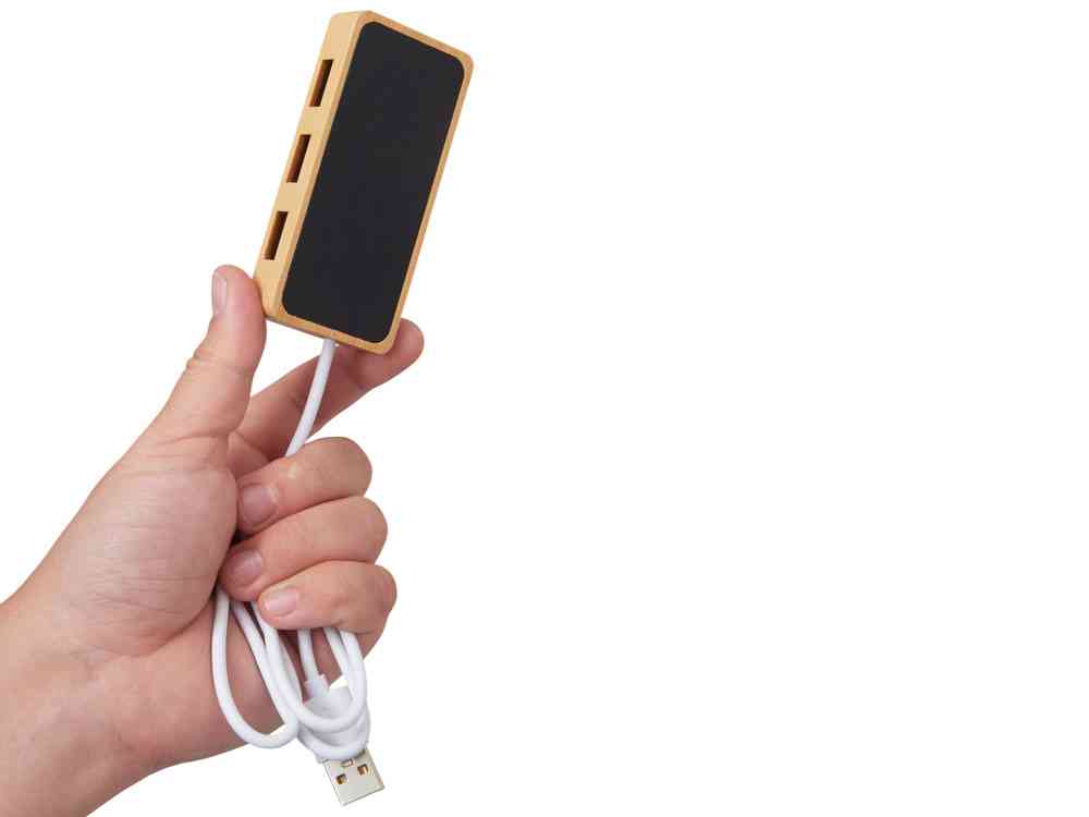 USB хаб с подсветкой лого Reedia S5, 3*USB, 1*Type C - 9