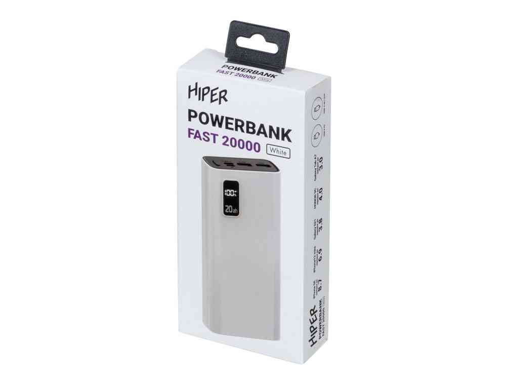 Портативный внешний аккумулятор FAST, 20000 mAh - 9